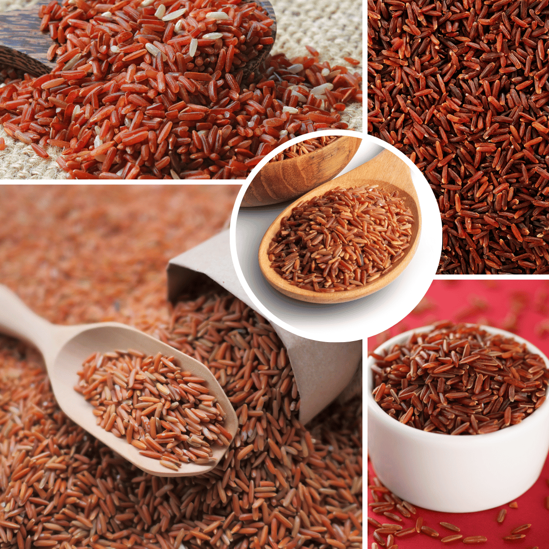 Premium red brown rice
